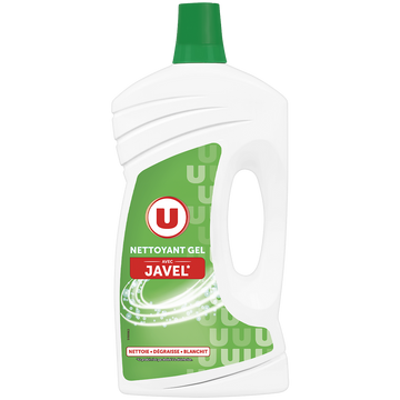 U Nettoyant ménager gel avec javel flacon de 1l