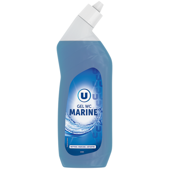 U Gel wc parfum marine  flacon de 750ml