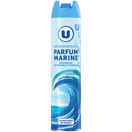 U Désodorisant parfum marine  aérosol de 300ml