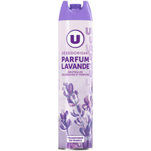 U Désodorisant intérieur parfum lavande Aérosol 300ml