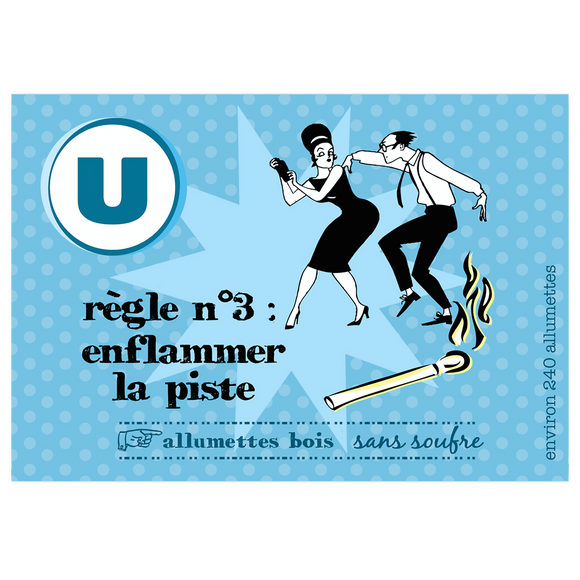 U Allumettes boîte de 240
