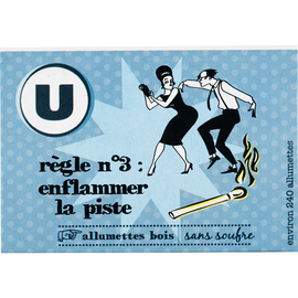 U Allumettes  boîte de 240