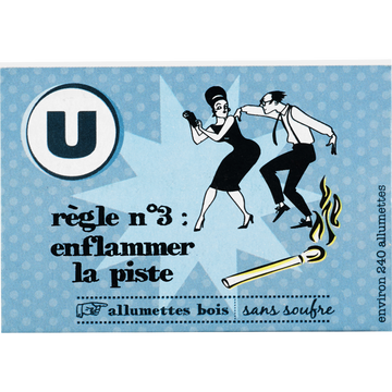 U Allumettes  boîte de 240