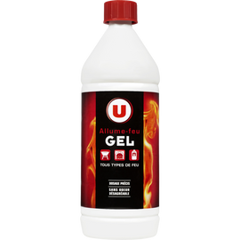 U Allume-feu gel  Flacon 1L