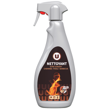 U Nettoyant pour vitre d'insert cheminée poêle et barbecue Spray 750ml