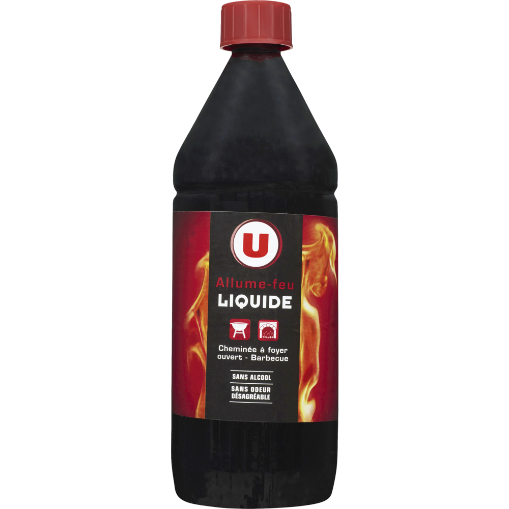 U Allume-feu liquide  bouteille de 1l
