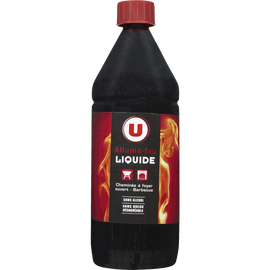 U Allume-feu liquide  bouteille de 1l