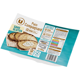U SANS GLUTEN Pain campagnard sans gluten  260g