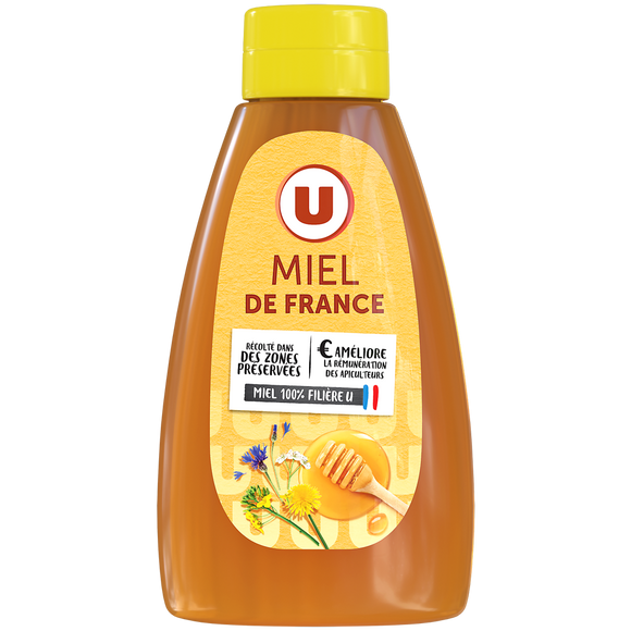 U Miel de France liquide U, squeezer 350g