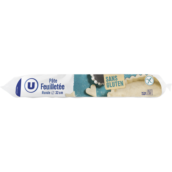 U SANS GLUTEN Pâte feuilletée sans gluten 280g