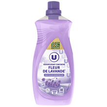 U Adoucissant concentré infusion de lavande 60 lavages, 1,5L