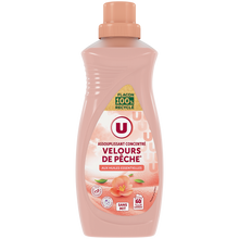 U Adoucissant concentré velours de pêche 60 lavages soit 1.5l