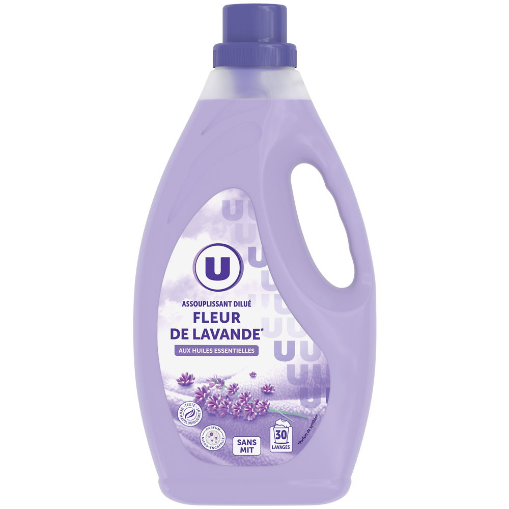U Adoucissant dilué infusion de lavande  flacon de 2l