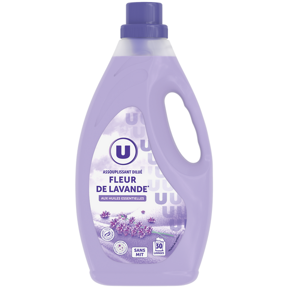 U Adoucissant dilué infusion de lavande flacon de 2l