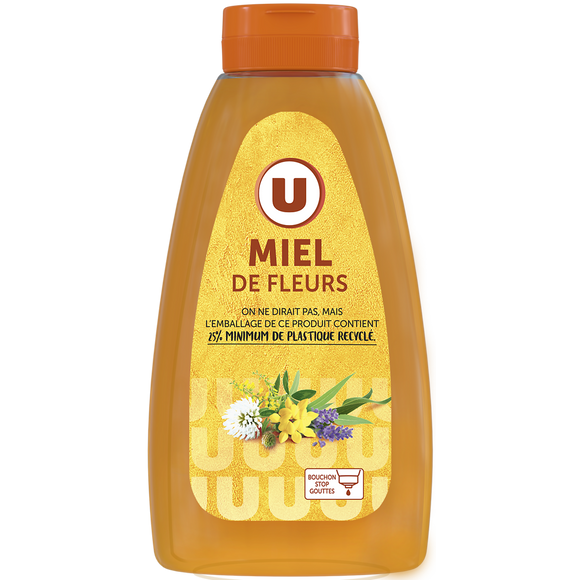 U Miel de fleurs  doseur de 500g