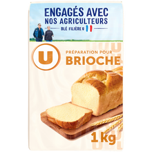 U Mélange de farines boulangères pour pain brioché 1kg