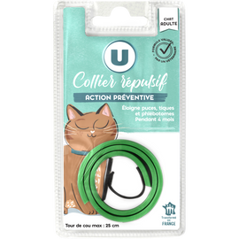 U Collier répulsif pour chat 14g