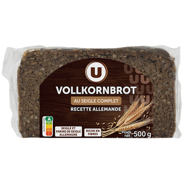 U Pain spécial Vollkornbrot au seigle 500g