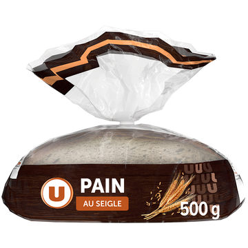U Pain tranché au seigle 500g