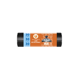 U Sacs poubelle 100% recyclé lien classique