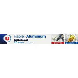 U Aluminium rouleau 20 mètres