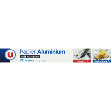 U Aluminium rouleau 20 mètres