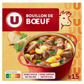 U Bouillon de boeuf  15x150g