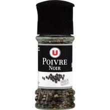 U Moulin rechargeable poivre noir 38g