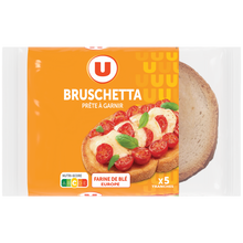 U Bruschetta, 5 tranches soit 330g