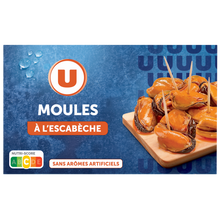 U Moules à l'escabèche, boîte 111g