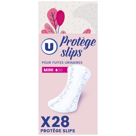 U Protège-slip incontinence mini  x28