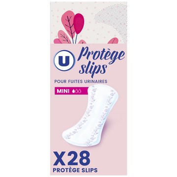 U Protège-slip incontinence mini  x28