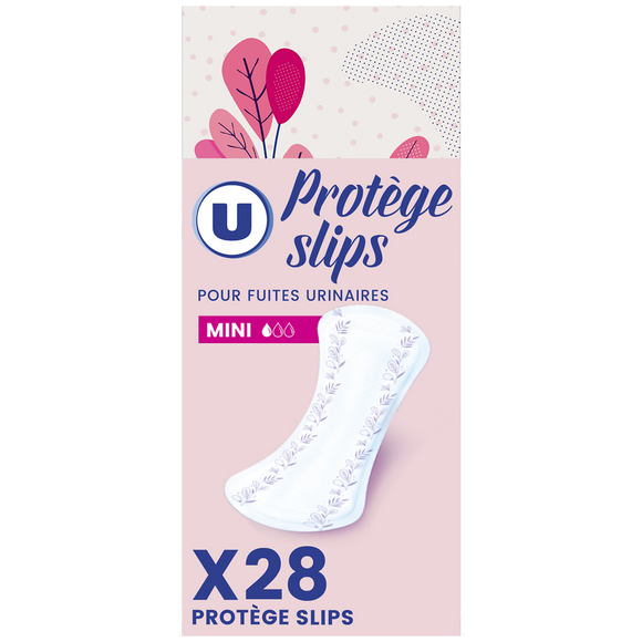 U Protège-slip incontinence mini  x28