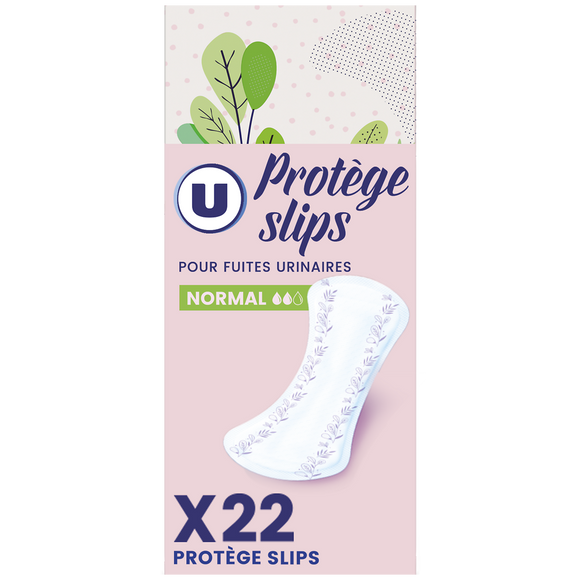 U Protège-slip incontinence normal  x22