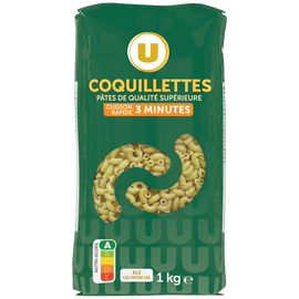 U Coquillette cuisson rapide  sachet de  1kg