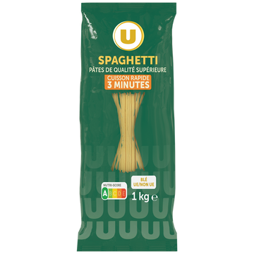 U Spaghetti cuisson rapide  1kg