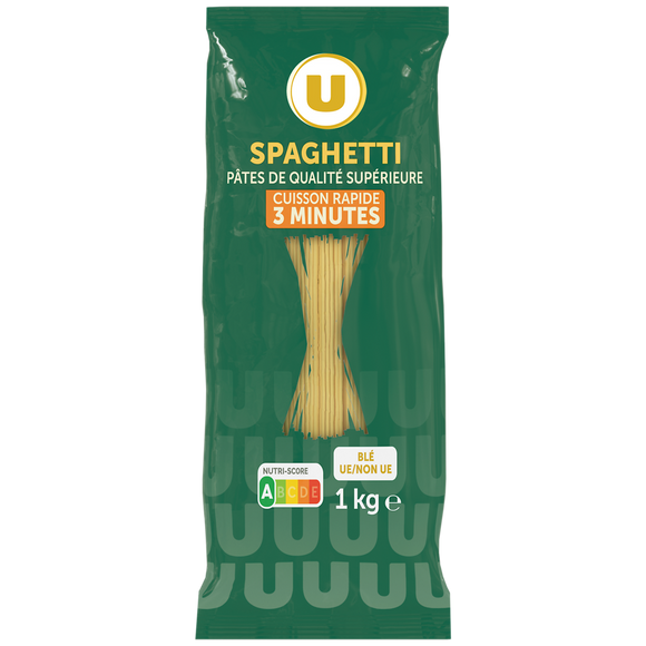 U Spaghetti cuisson rapide  1kg