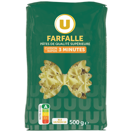 U Farfalles cuisson rapide  500g