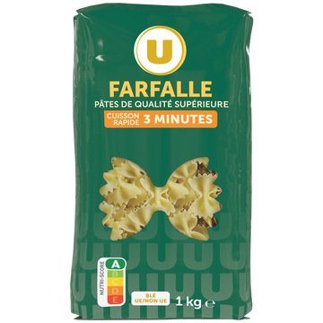 U Farfalles cuisson rapide  1kg