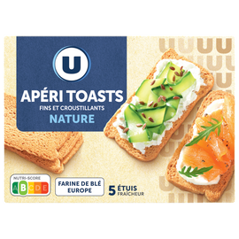 U Apéri toast nature  100g