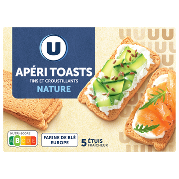 U Apéri toast nature  100g
