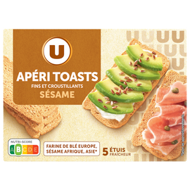 U Apéri toast sésame  100g