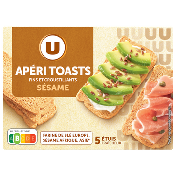 U Apéri toast sésame  100g
