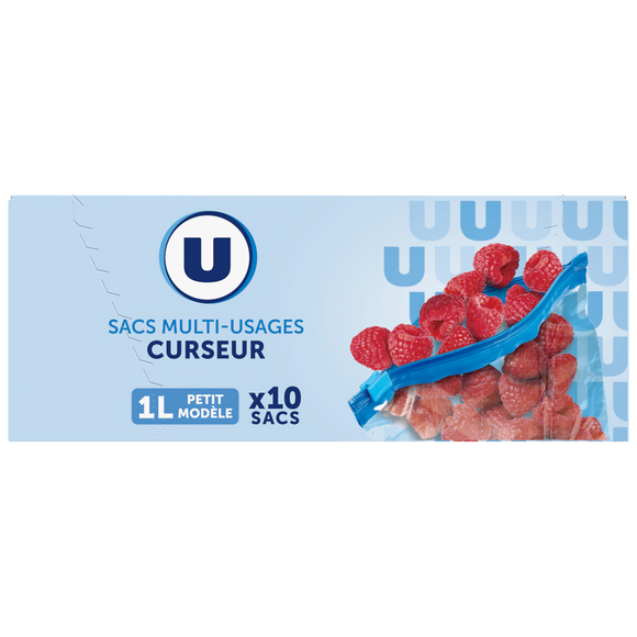 U Sac multi-usage avec curseur petit modèle x10