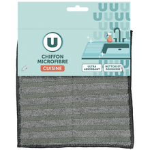 U Chiffon en microfibre 2D pour la cuisine x1