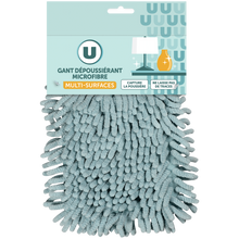 U Gant en microfibre dépoussiérant multi-usages,