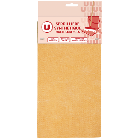 U Serpillière en synthétique multi-surfaces