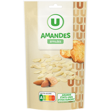 U Amandes effilées 125g