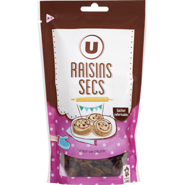 U Raisins secs  125g