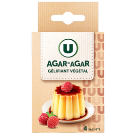 U Agar agar  4 étuis, 8g
